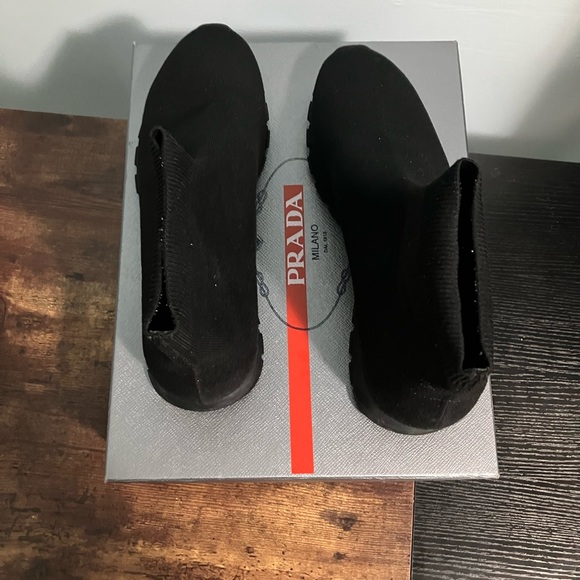 Prada mens sports knit sock shoes size 11 - Picture 5 of 6